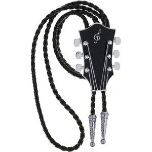 Bolo Tie Western Cowboy for Men Black